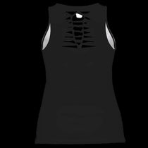 Purple Geometric Women's Tank Top