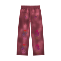 Unisex Sunfade Wide Leg Fleece Sweatpants