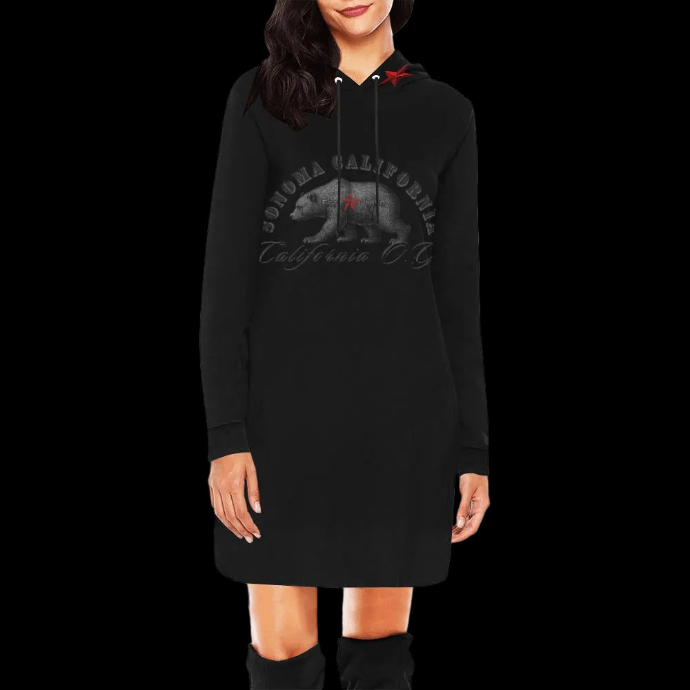 Sonoma Bear Hoodie Dress - Dresses from Artsadd