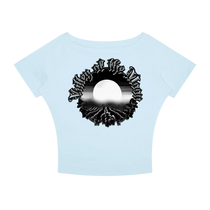 Valley of the Moon Gothic Graffitti Women’s Boatneck T-Shirt