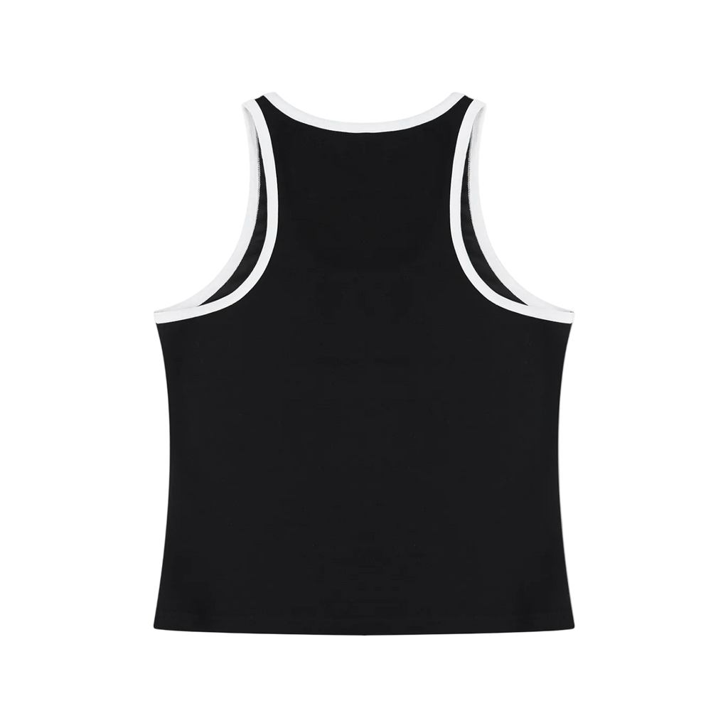 Valley of the Moon Women's Color Block Cropped Tank Top