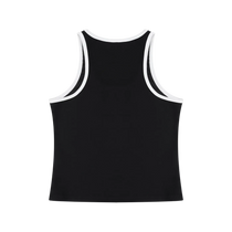 Valley of the Moon Women's Color Block Cropped Tank Top