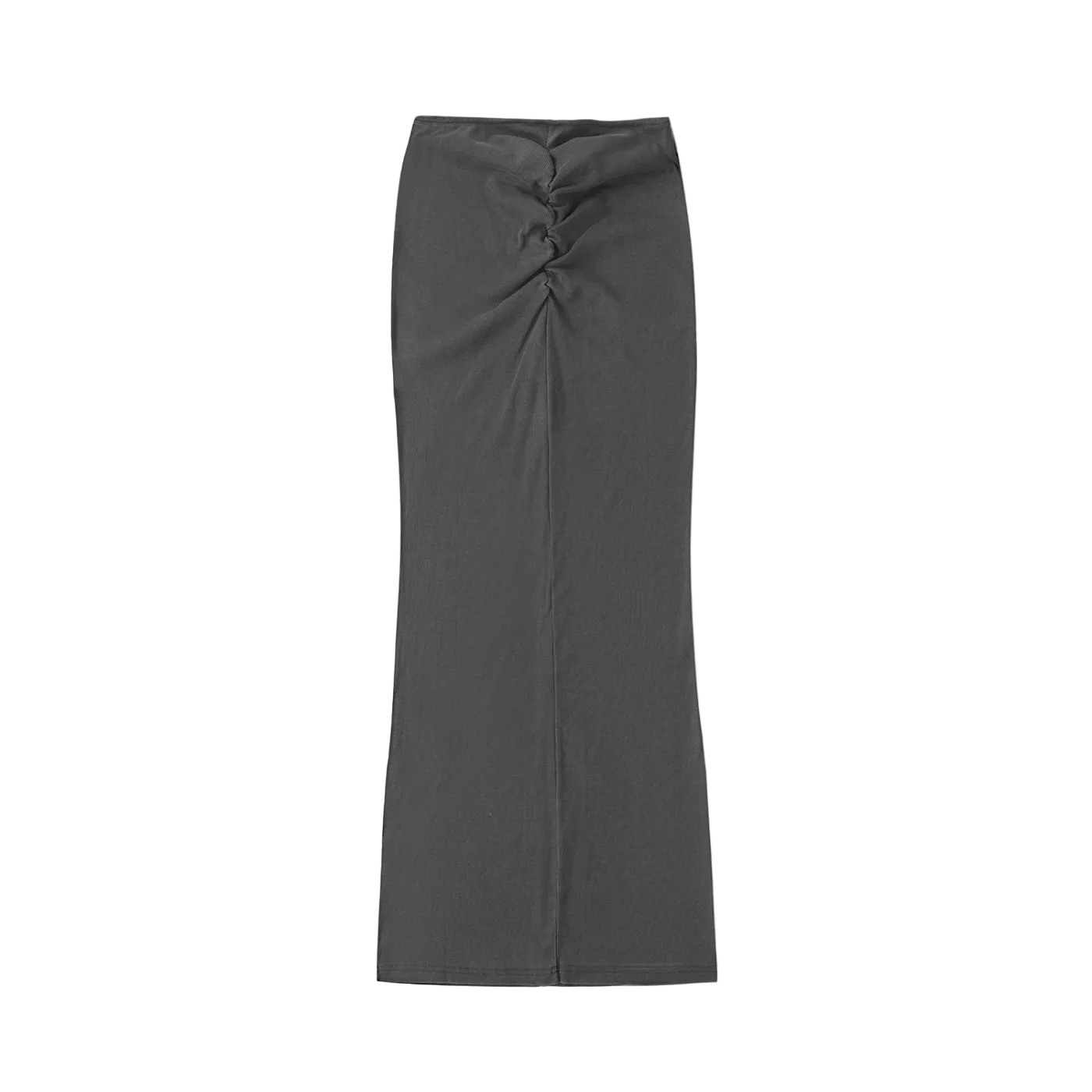 Drawstring Maxi Skirt