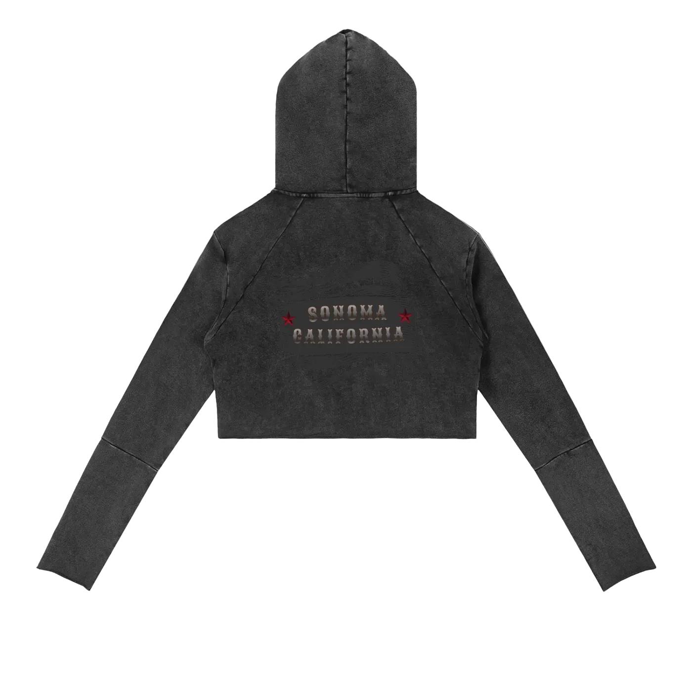California O.G. Vintage Washed Raw Edge Hoodie Main image