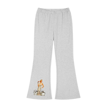Valley of the Moon Glam Slim-Fit Flared Sweatpants