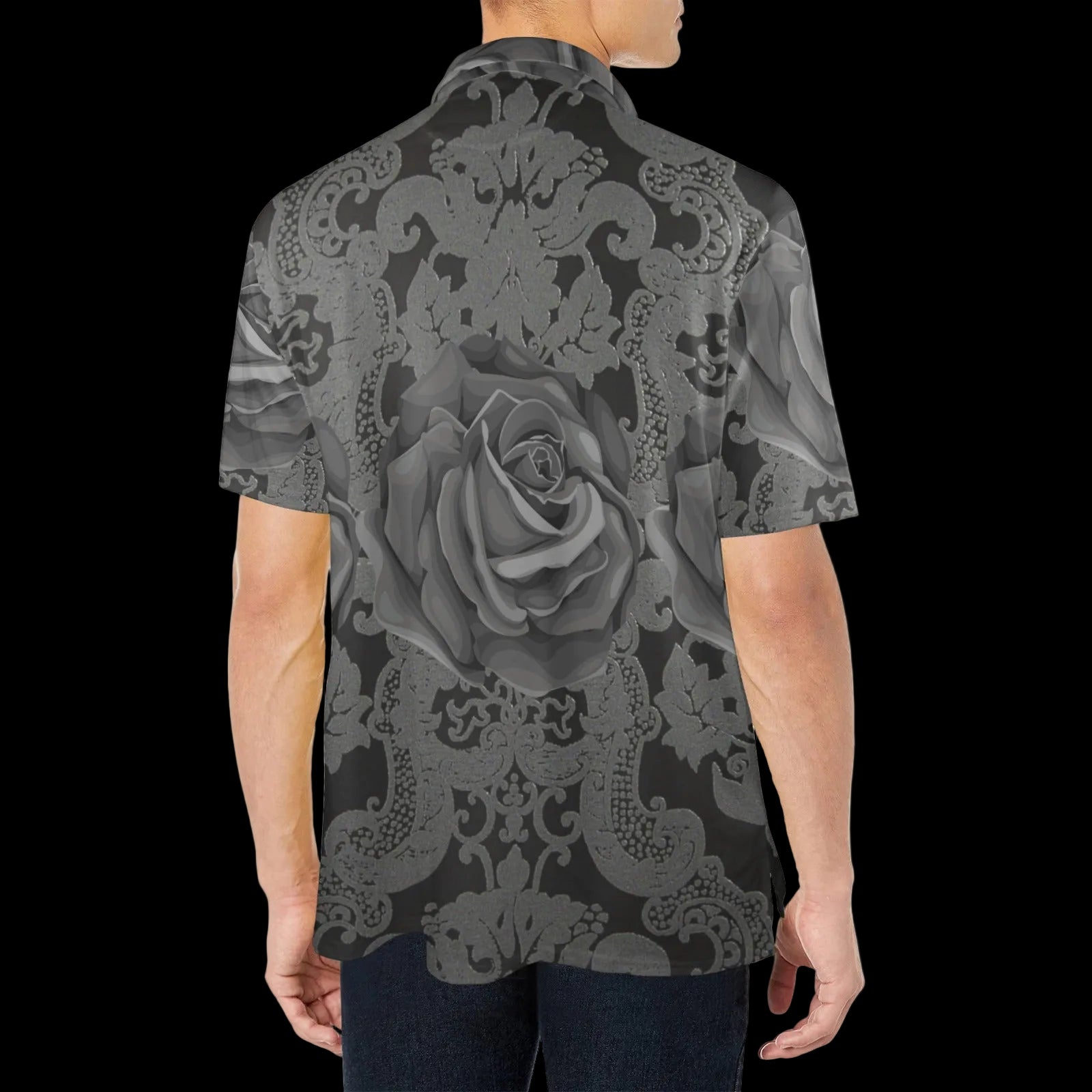 New Romantic Men's Polo Shirt Secondary image