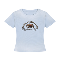California O.G.  Bear Women’s Sunfade Washed T-Shirt