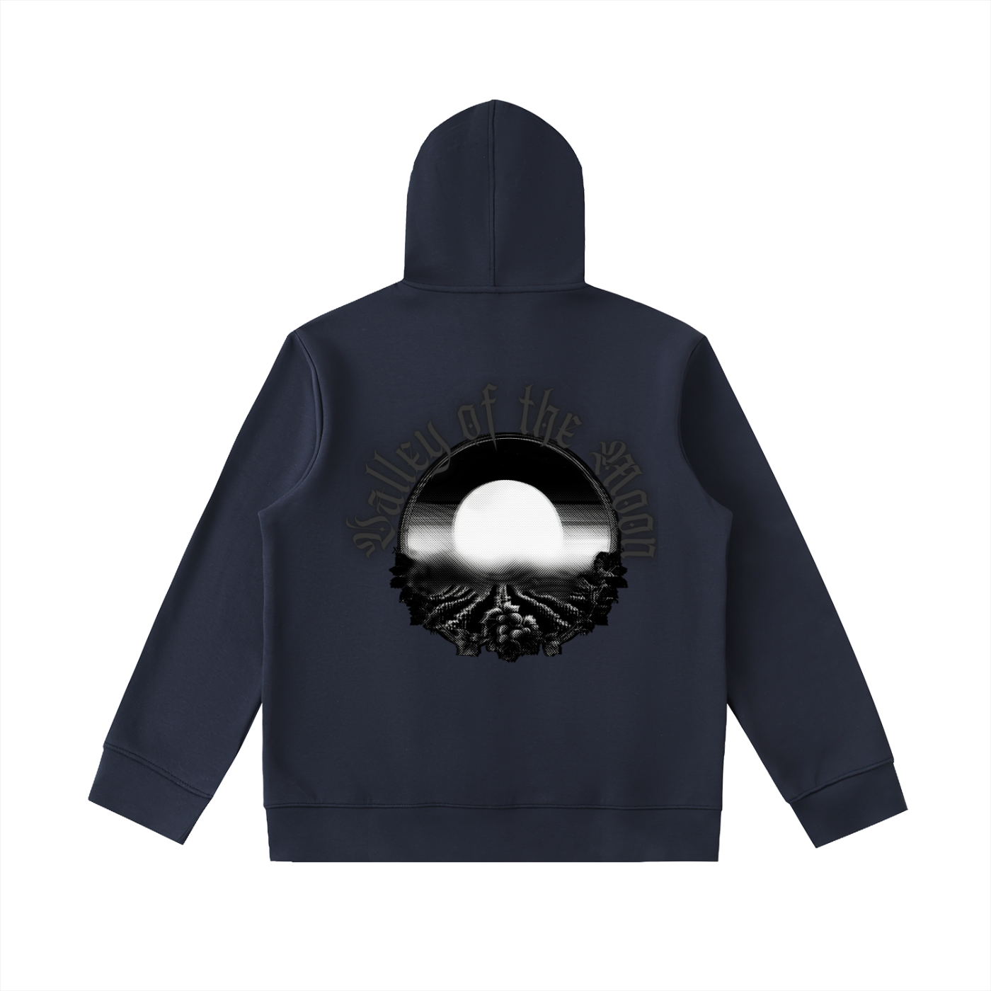 Essential Heavyweight High Neck  Zip-Up Hoodie