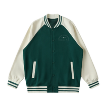 Sonoma California O.G. Collegiate Two Tone Raglan Sleeve Varsity Jacket