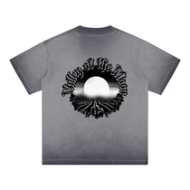Valley of the Moon Gothic Reverse Dyed Men's Cotton T-Shirt