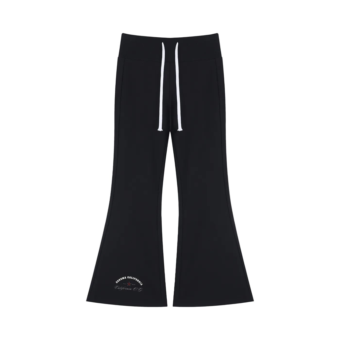 California O.G. Collegiate Women's Drawstring Flared Pants Main image