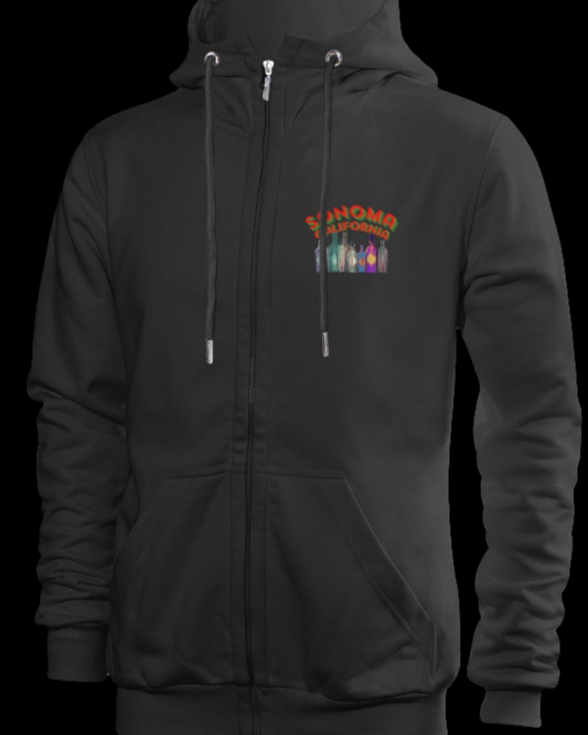 SONOMA COUNTY CLASSIC PINUP Ultra Soft Zip Hoodie