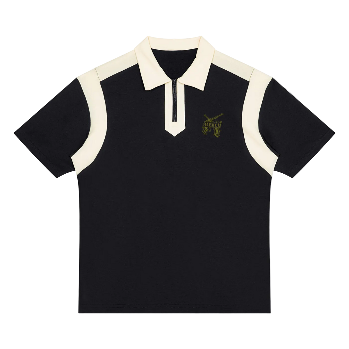 Rebel Quarter Zip Polo Shirt Main image