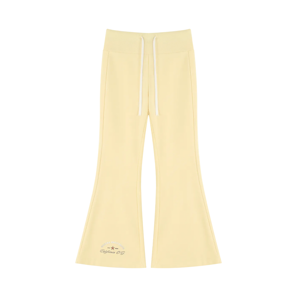 California O.G. Collegiate Women's Drawstring Flared Pants