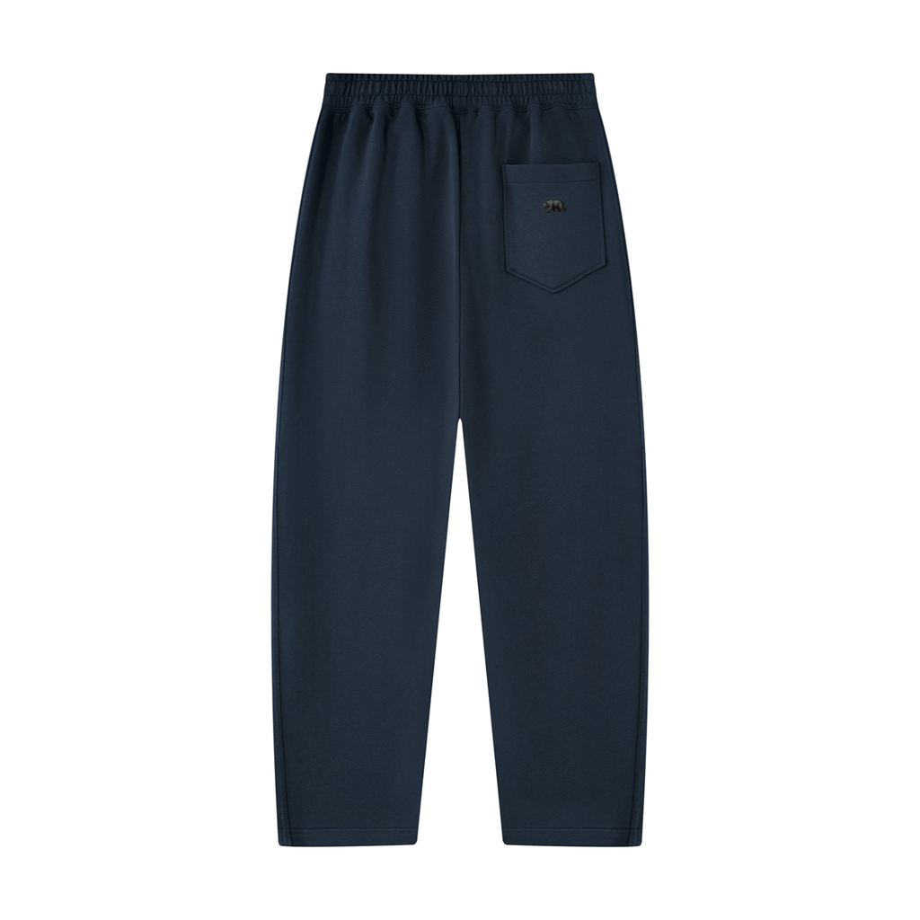 Unisex Tapered Straight Hem Sweatpants