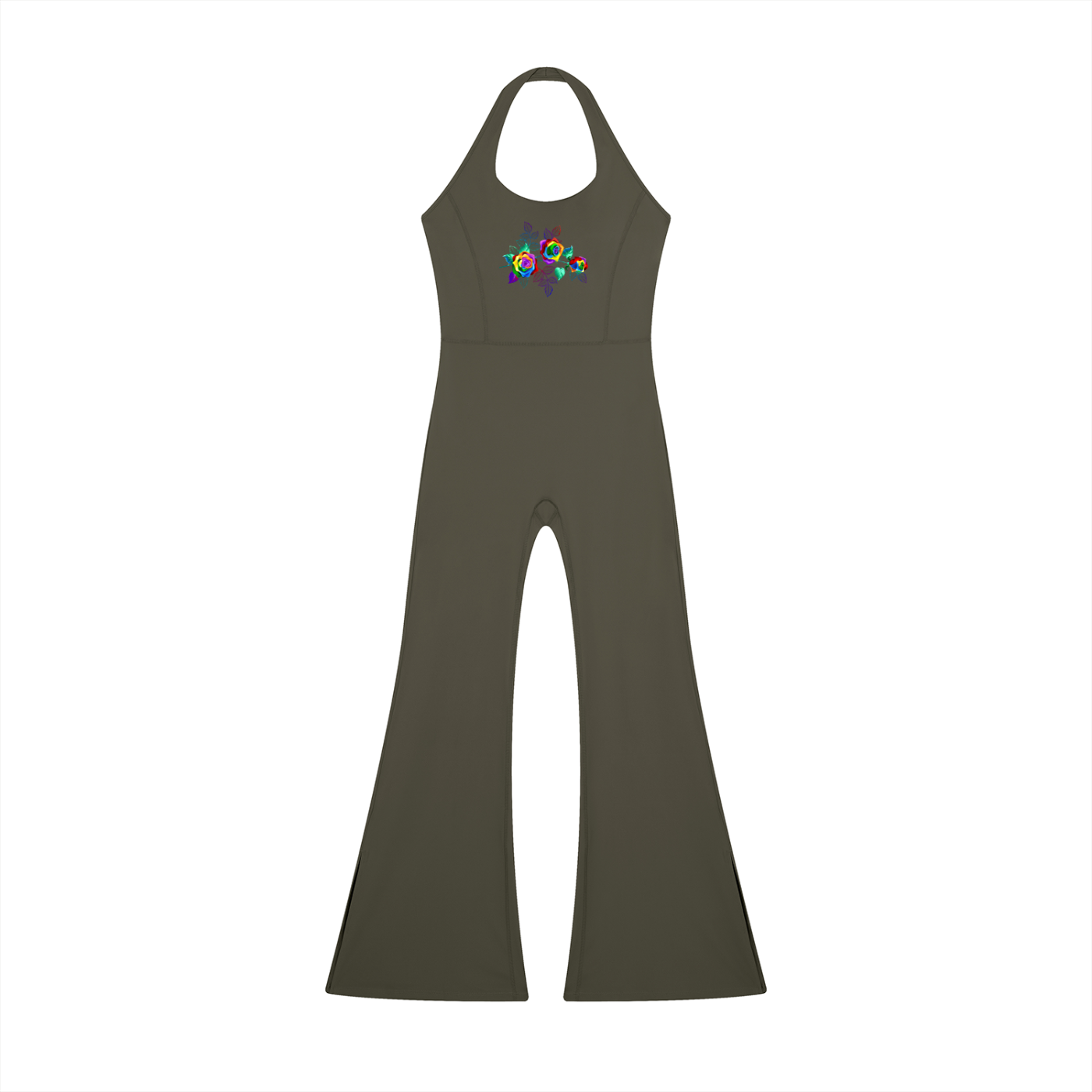 Women’s Halter Flared Jumpsuit