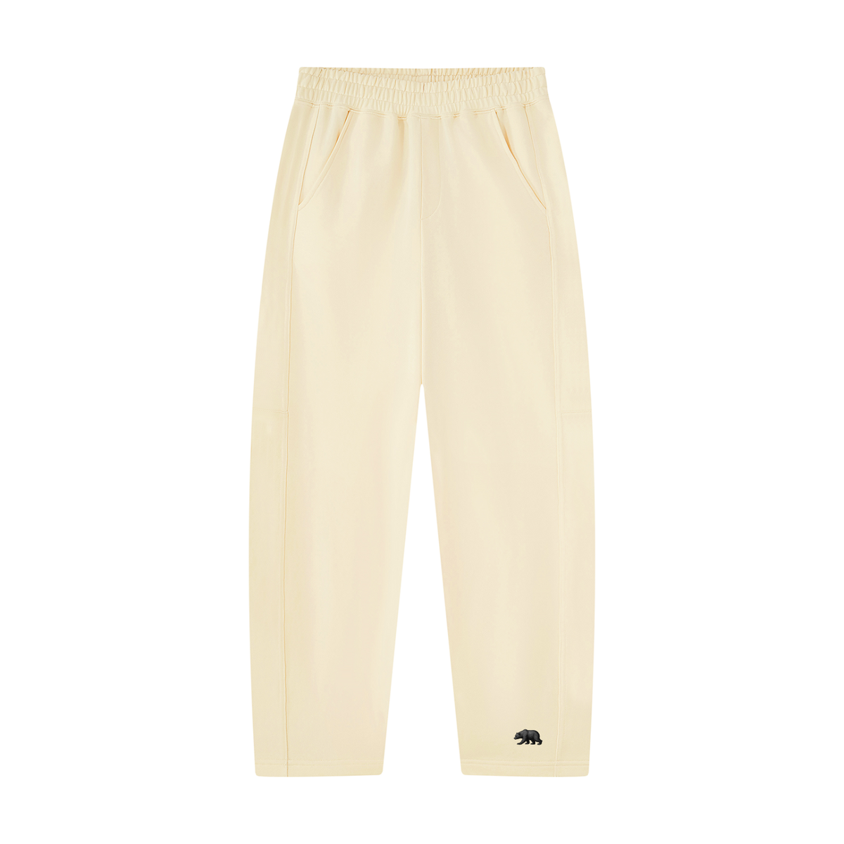Unisex Tapered Straight Hem Sweatpants