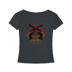 Saloon Silhouette V-Neck T-Shirt