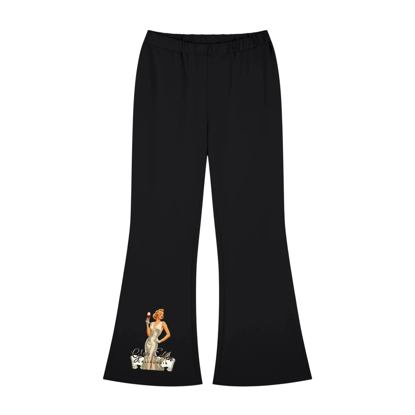 Valley of the Moon Glam Slim-Fit Flared Sweatpants Main image