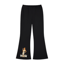 Valley of the Moon Glam Slim-Fit Flared Sweatpants