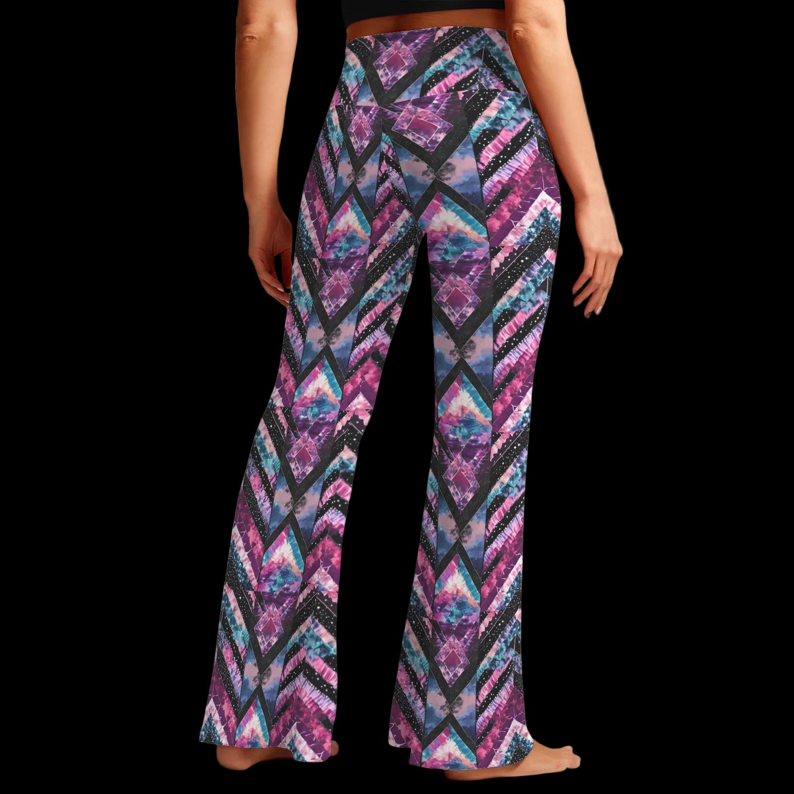 Guatemalan Print Flare Leggings