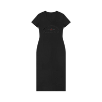 California O.G. Women's V-Neck Short Sleeve Dress