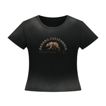 California O.G.  Bear Women’s Sunfade Washed T-Shirt