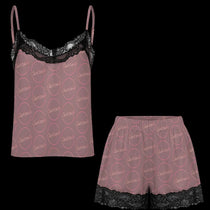 Pink Cocktails Mauve Pajama Set