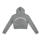 California O.G. Collegiate Women’s Slim Crop Full Zip Hoodie