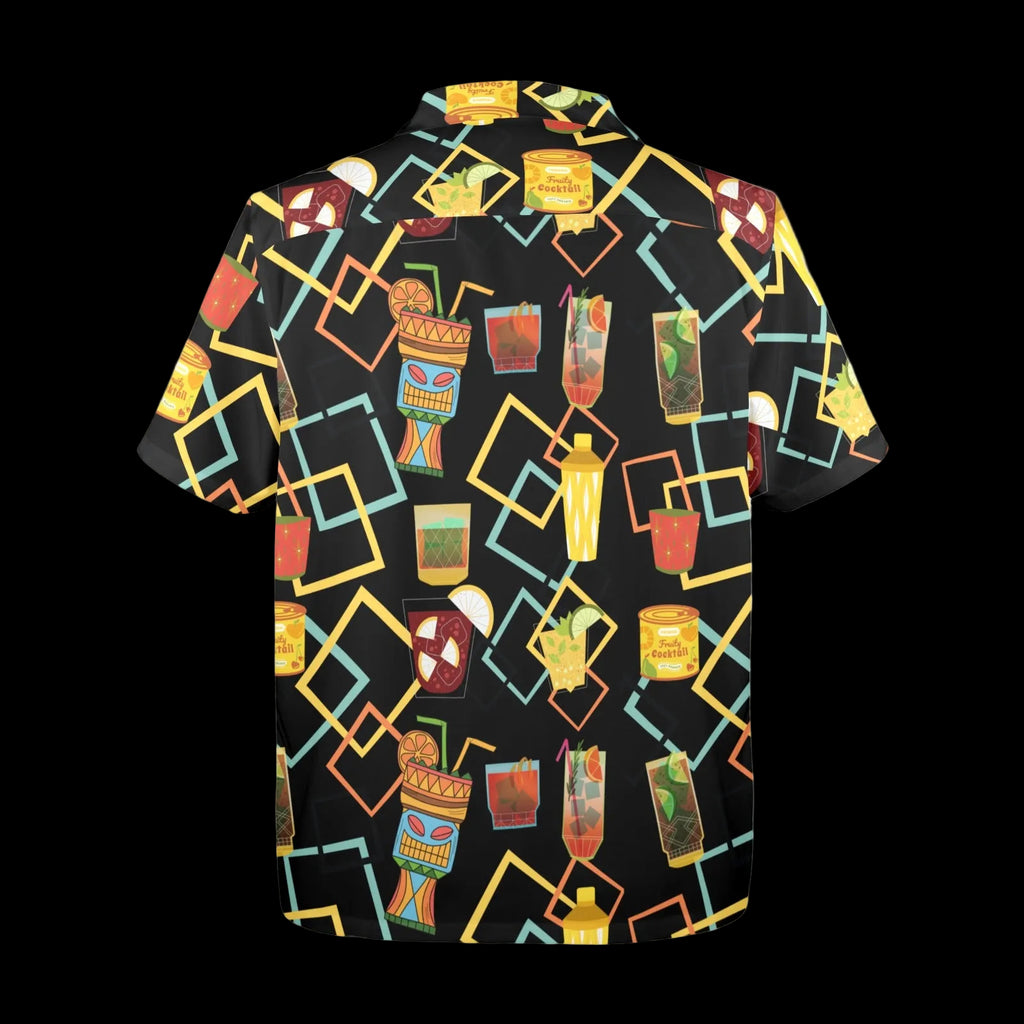 Tiki Cocktails Men's Hawaiian Shirt