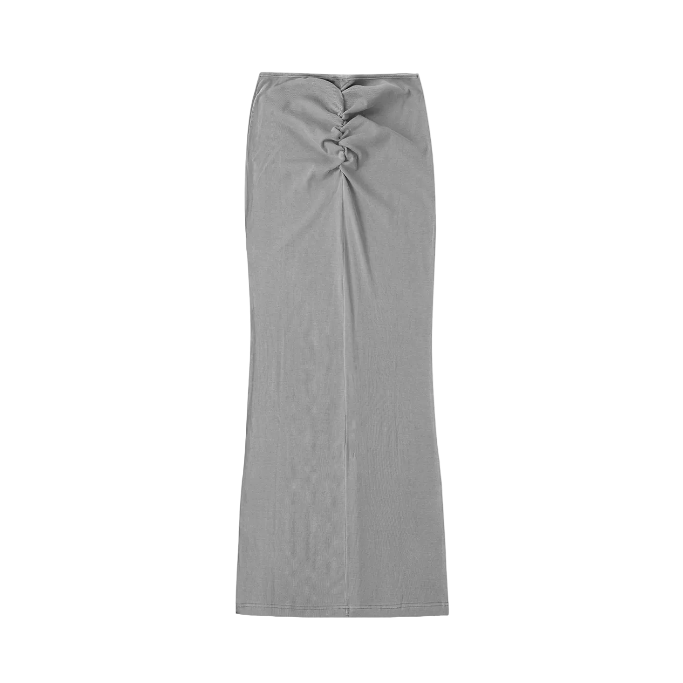 Ruche Bottom Drawstring Maxi Skirt Secondary image