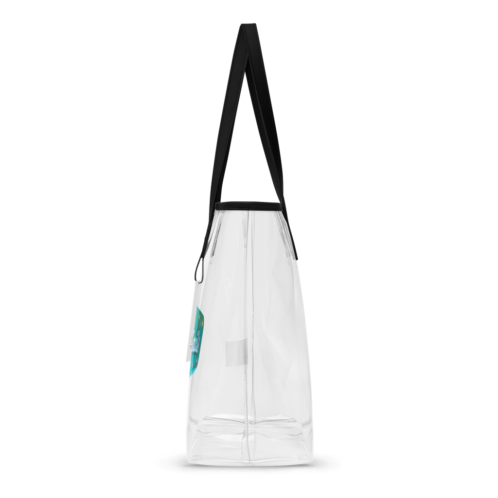 VINTAGE COCKTAILS CLEAR TOTE BAG - Tote Bags from Sonoma Rebel