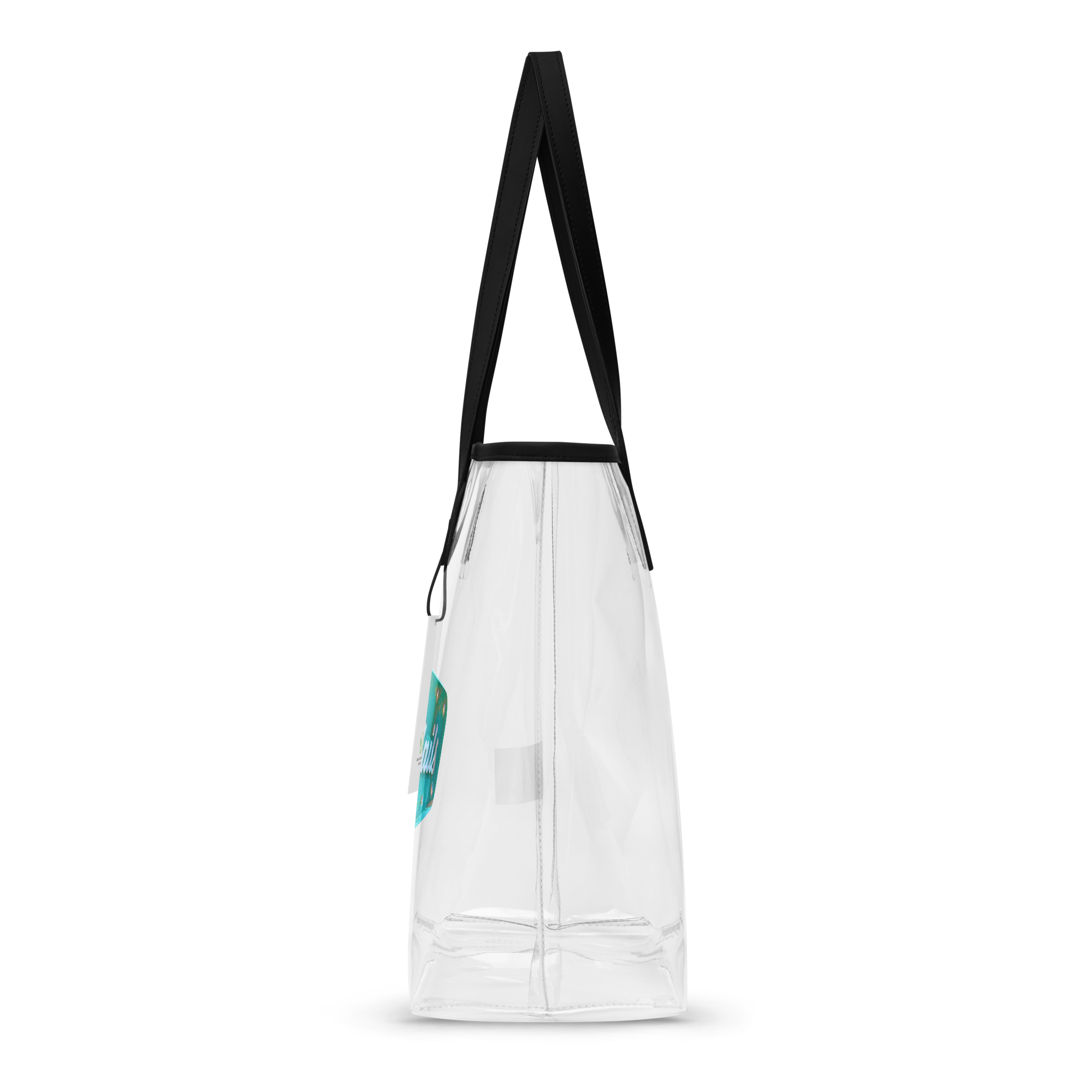 VINTAGE COCKTAILS CLEAR TOTE BAG - Tote Bags from Sonoma Rebel