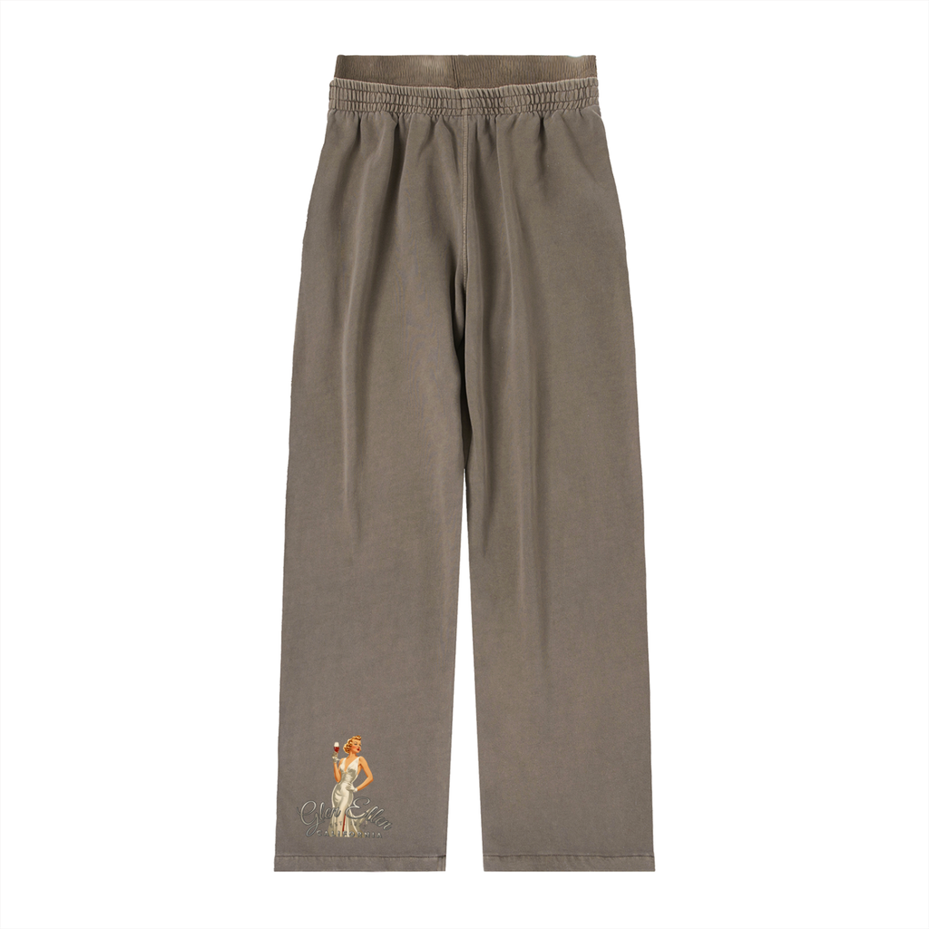 Vintage Washed Waist Pants