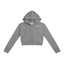 California O.G. Collegiate Women’s Slim Crop Full Zip Hoodie