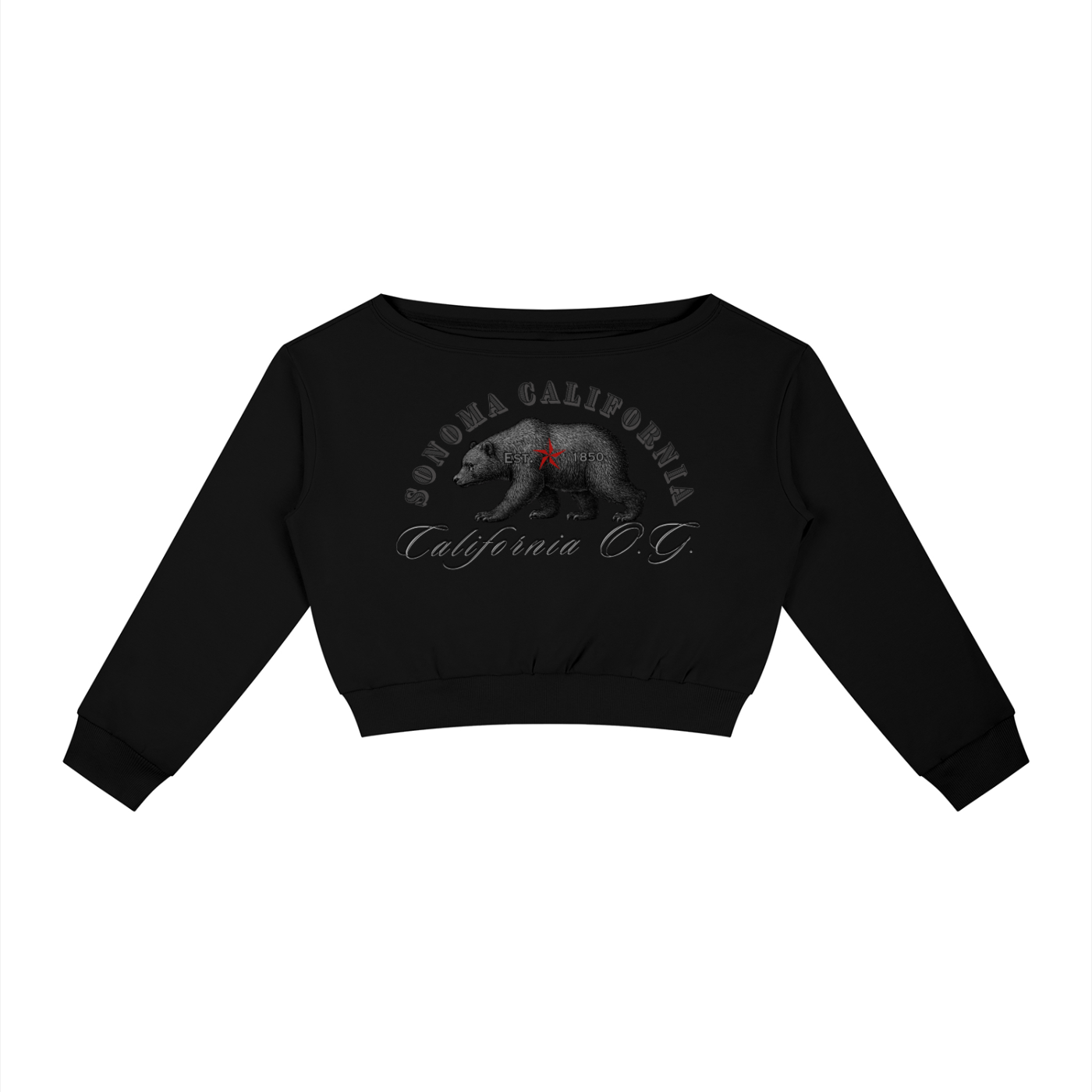 Women's Off-Shoulder Sweatshirt
