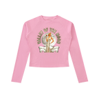 Valley of the Moon Glam Dyed Washed  Long Sleeve T-Shirt