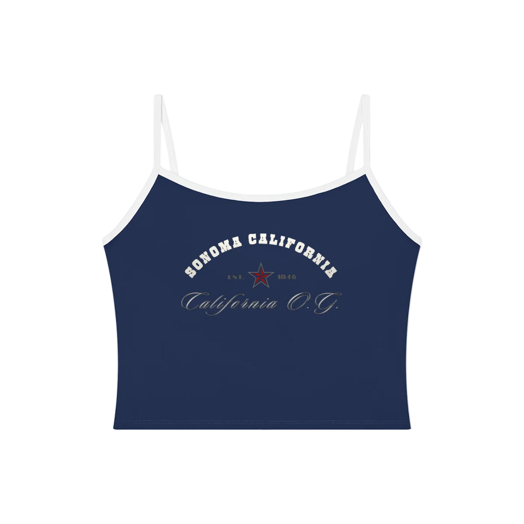 California O.G. Color Block Yoga Tank Top