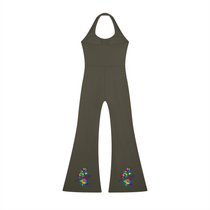 Women’s Halter Flared Jumpsuit