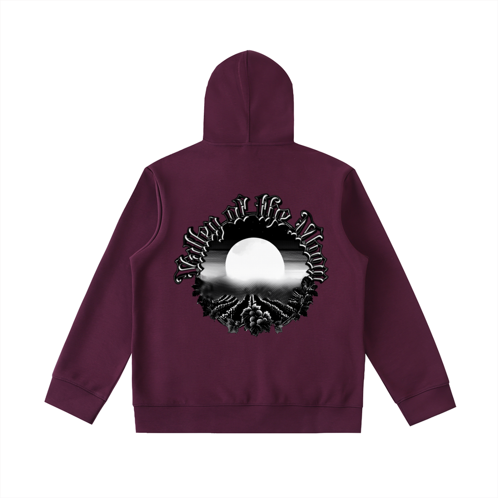 Essential Heavyweight High Neck  Zip-Up Hoodie
