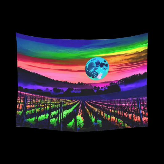 SONOMA TIE DIE SKY WALL TAPESTRY 80"x 60"