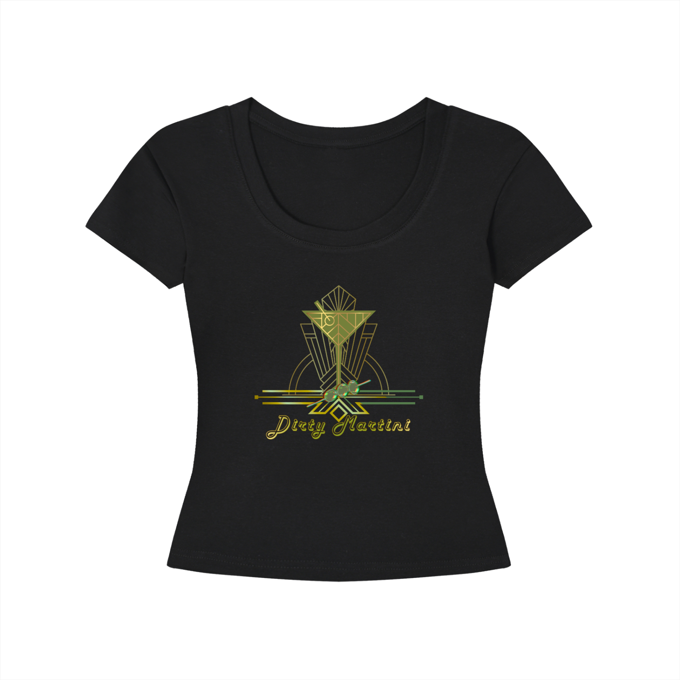 Dirty Martini Women's Longline Slim-Fit T-Shirt