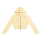 California O.G. Collegiate Women’s Slim Crop Full Zip Hoodie