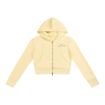 California O.G. Collegiate Women’s Slim Crop Full Zip Hoodie
