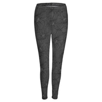 grey Women's High-Waist Legging