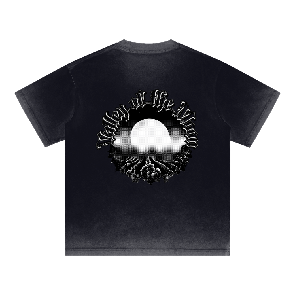 Valley of the Moon Gothic Reverse Dyed Men's Cotton T-Shirt