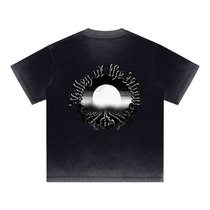Valley of the Moon Gothic Reverse Dyed Men's Cotton T-Shirt