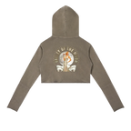 Valley of the Moon Glam Vintage Washed Raw Edge Hoodie