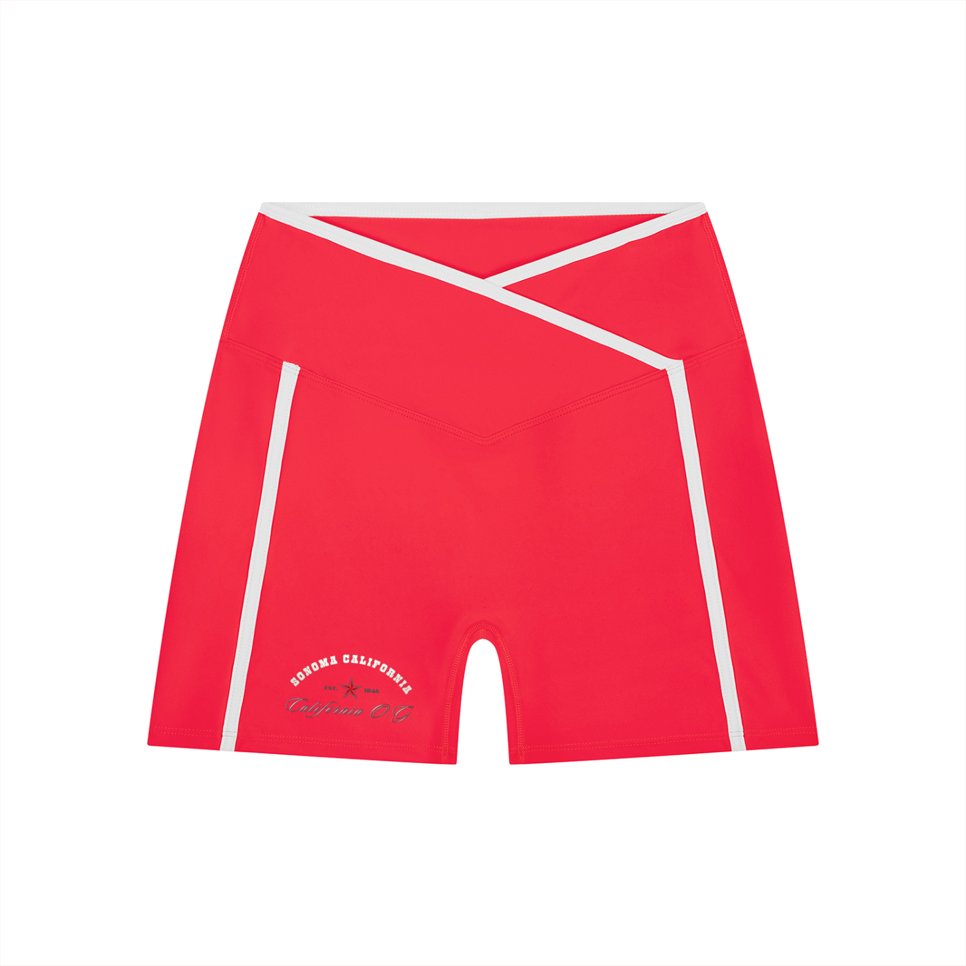 Women’s High Rise Color Block Yoga Shorts