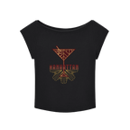 Vintage Manhattan Cocktail Wide Neck T-shirt